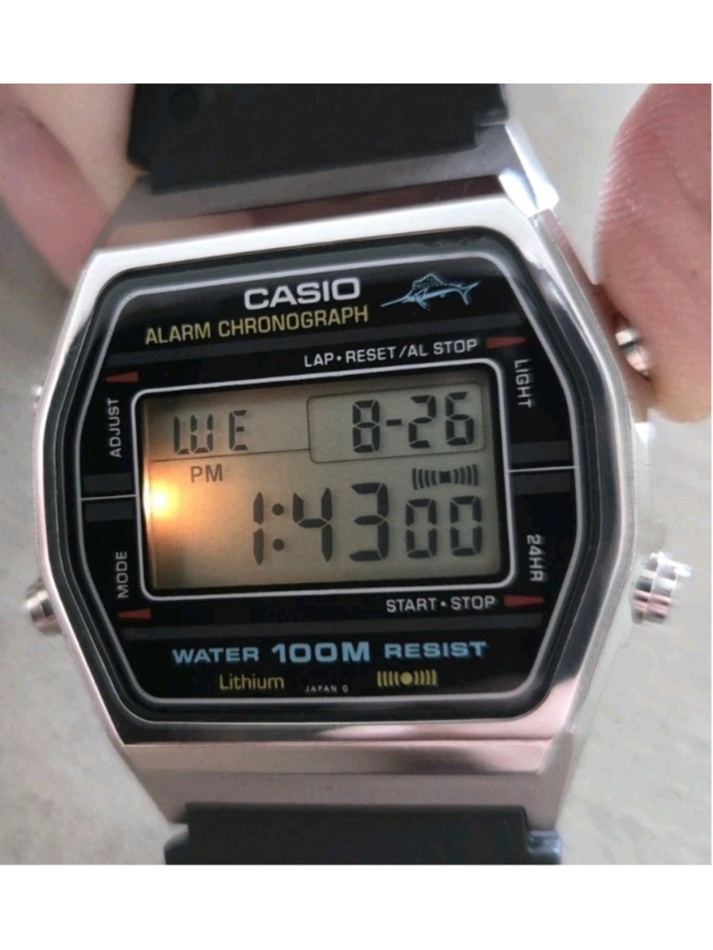 Rare Vintage Casio W-750 Men's Digital LCD Watch 1980s Great Must See Retro!!! - Picture 9 of 16